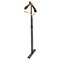 Vintage Folding Valet Stand in Wood, Iron and Brass from Fratelli Reguitti, Italy, 1950s 9