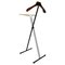 Vintage Folding Valet Stand in Wood, Iron and Brass from Fratelli Reguitti, Italy, 1950s, Image 4