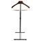 Vintage Folding Valet Stand in Wood, Iron and Brass from Fratelli Reguitti, Italy, 1950s, Image 2