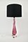 Pink Murano Glass Table Lamp, 1960s 10