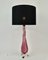 Pink Murano Glass Table Lamp, 1960s 5