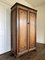 Honey Oak Cupboard with Geometric Inlay, 1890s, Image 2