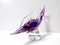 Large Pink and Blue Murano Glass Swordfish attributed to Archimede Seguso, Italy, 1960s, Image 4