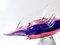 Large Pink and Blue Murano Glass Swordfish attributed to Archimede Seguso, Italy, 1960s, Image 6