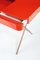 Cosimo Desk with Red Glossy Lacquered Top by Marco Zanuso Jr. for Adentro 6