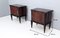 Vintage Walnut Nightstands with in the style of Tomaso Buzzi, Italy, Set of 2 13