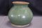 Ming Dynasty Chinese Stoneware Jar Celadon with Fluted Detail 8