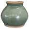 Ming Dynasty Chinese Stoneware Jar Celadon with Fluted Detail 1