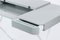 Cosimo Desk with Grey Glossy Lacquered Top and White Lacquered Frame by Marco Zanuso Jr. for Adentro, Image 5