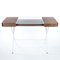 Cosimo Desk with Walnut Veneer and Glass Top by Marco Zanuso Jr. for Adentro, Image 3