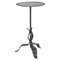 Naturalistic Martini Table in Black Wrought Iron, 1950s 1
