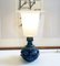 Lámpara de mesa Studio Line de cerámica en azul de Bjørn Wiinblad para Rosenthal, años 60, Imagen 6