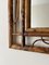 Aesthetic Movement Faux Tortoiseshell Bamboo Wall Mirror, 1890s 6