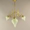 French Brass Chandelier, France, 1910s, Image 9