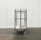 Vintage German Foldable Service Cart with 3 Trays, 1970s, Image 5