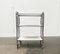 Vintage German Foldable Service Cart with 3 Trays, 1970s, Image 1