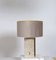 Mid-Century Italian Table Lamp in Travertine attributed to Fratelli Mannelli, 1970s 5