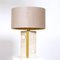 Mid-Century Italian Table Lamp in Travertine attributed to Fratelli Mannelli, 1970s 1