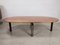 Red Travertine Coffee Table, 1970s 1