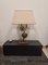 Liberty Table Lamp in Bronze and Glass 4
