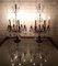 Lámparas de mesa Girandole antiguas grandes con cristales, Francia. Juego de 2, Imagen 2