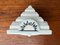Postmodern Limited Edition Philip Morris Porzellan Stapel Aschenbecher Pyramide Tip Deckel von Frank Stella für Rosenthal, 2000er 8