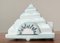 Postmodern Limited Edition Philip Morris Porzellan Stapel Aschenbecher Pyramide Tip Deckel von Frank Stella für Rosenthal, 2000er 13