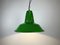 Industrial Italian Green Factory Hanging Lamp, 1970s 14