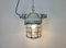 Industrial Bunker Ceiling Light with Iron Cage from Elektrosvit, 1970s 16