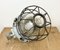 Industrial Bunker Ceiling Light with Iron Cage from Elektrosvit, 1970s, Image 14