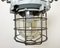 Industrial Bunker Ceiling Light with Iron Cage from Elektrosvit, 1970s 4