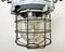 Industrial Bunker Ceiling Light with Iron Cage from Elektrosvit, 1970s, Image 4