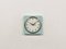 Vintage Turquoise East German Wall Clock from Weimar Electronic , 1970s 2