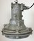 Lámpara colgante industrial de aluminio fundido en gris, años 60, Imagen 7