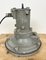 Industrial Grey Cast Aluminium Pendant Light, 1960s 11