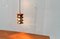 Mid-Century German Acryl and Copper Pendant Lamp from Cosack, 1960s 3