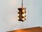 Mid-Century German Acryl and Copper Pendant Lamp from Cosack, 1960s 7