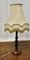 Lampada da tavolo in quercia tornita, anni '20, Immagine 1