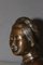 Vietnamese Bust of Young Woman in Bronze, 1930 6
