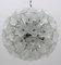 Sputnik Murano Glass Flowers Chandelier by Paolo Venini for Veart, 1960s 3