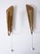 Mid-Century Modern Brass Wall Lights, Germany, 1950s, Set of 2 15