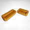 Canapés Sesann Bouclé Jaunes par Gianfranco Frattini pour Cassina, 1970s, Set de 2 4