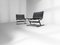 Fauteuils PLR1 Luar par Ross Littell pour ICF De Padova, Italie, 1960s, Set de 2 4