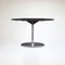 Space Age Tulip Glass and Metal Dining Table attributed to Chromcraft, USA, 1970s 1