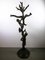Coat Rack in Wood Carved with Tree and Putti, Image 1