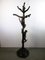 Coat Rack in Wood Carved with Tree and Putti 27
