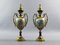 Amphora Vases in Porcelain and Golden Bronze, France, 1940s, Set of 2, Image 35