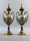 Vases Amphore en Porcelaine et Bronze Doré, France, 1940s, Set de 2 34