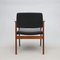 Chaise d'Appoint Vintage en Similicuir et Chêne, Suède, 1960s 6