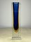 Sommerso Murano Glass Vase, Italy, 1970s 1